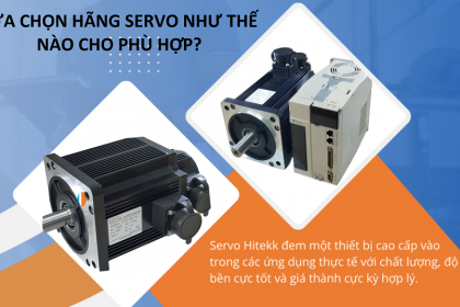Lựa chọn hãng Servo nào cho phù hợp